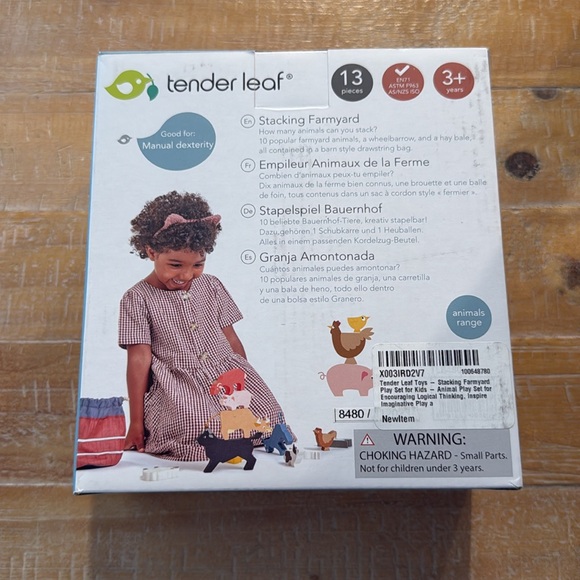 Tender Leaf Stacking Farmyard NIB - Picture 2 of 2